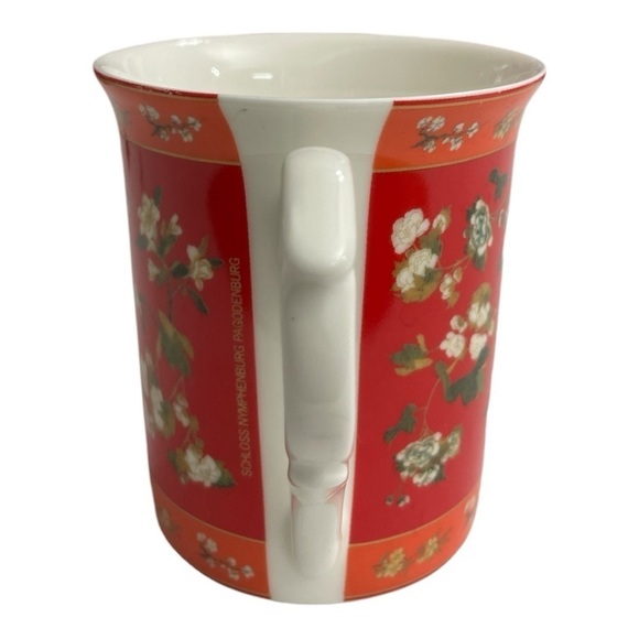 Vintage German Original Bone China with Bright red bird design. KulturGut AG. - Picture 3 of 8